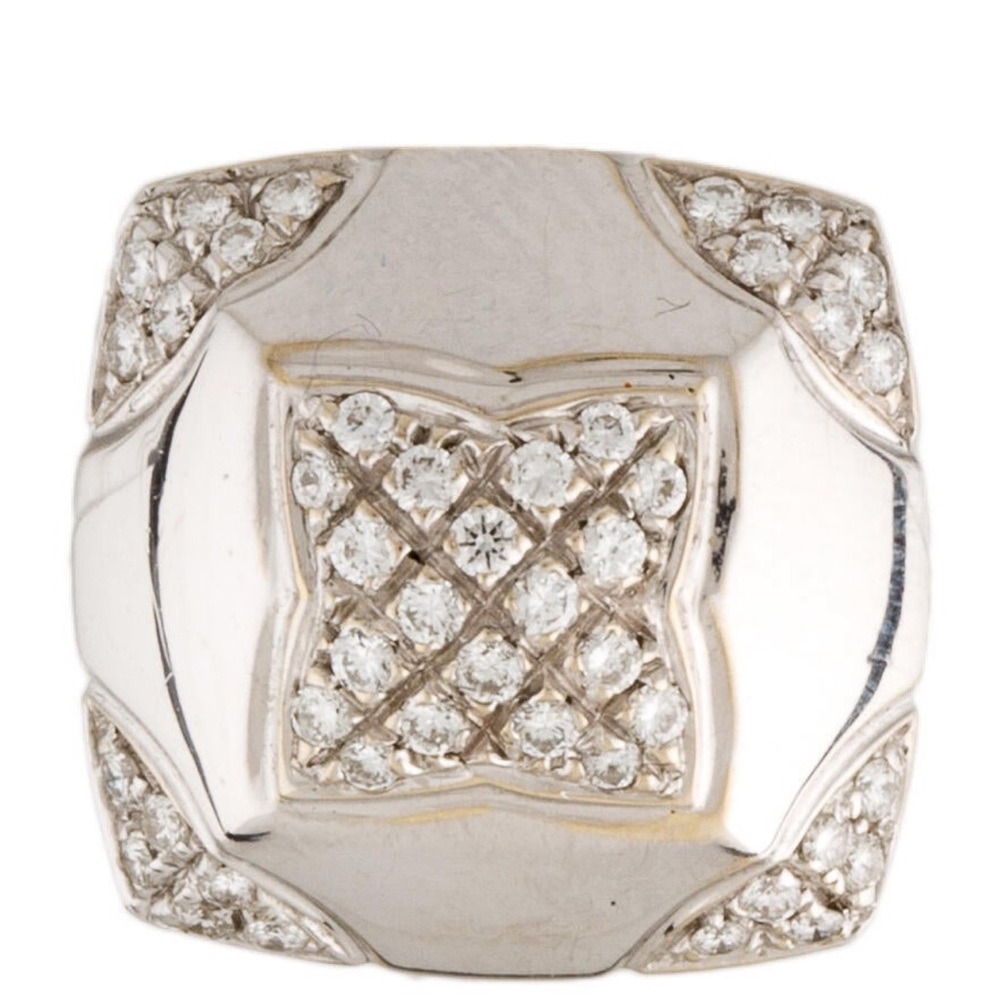 Authentic Bvlgari pyramid single earring